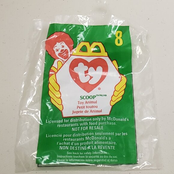 McDonald's Ty Beanie Baby Scoop The Pelican - Picture 2 of 5